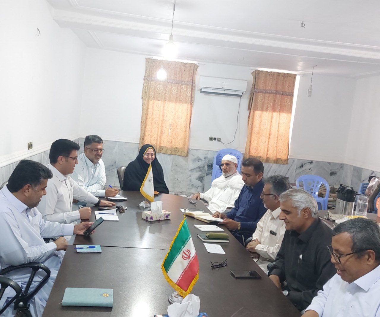 بنکەی پشتیوانی؛ تەوەری وتووێژ لە دانیشتنی لێژنەی کارگێڕیی جەماعەتی دەعوەت و ئیسلاحی سیستان و بەلووچێستان