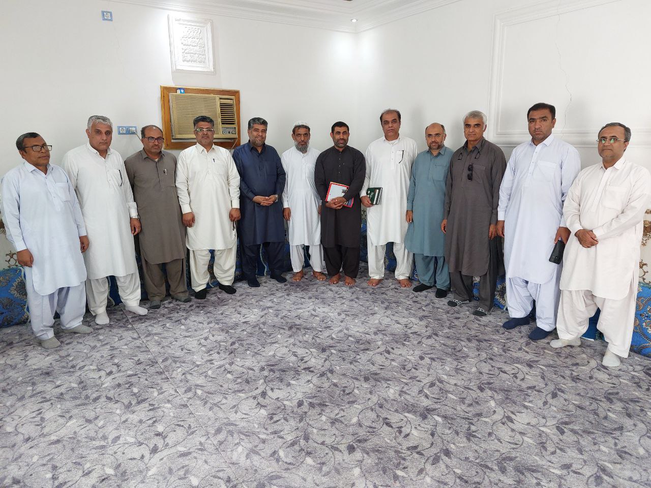 کۆبوونەوەی بەرپرسانی جەماعەتی دەعوەت و ئیسلاحی پارێزگای سیستان و بەلووچێستان لەگەڵ ڕاوێژکاری جێگریی کاروباری پەڕلەمانی سەرۆککۆماری